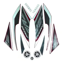 Kit Adesivo Jogo Faixas Fazer 250 2017 Blueflex Vermelha Foto mini 1