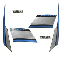 Kit Adesivo Jogo Faixas Yamaha Fazer 250 2014 Preta Foto mini 1
