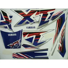 Kit Adesivo Jogo Faixas Yamaha Xt 600 1998 Branca Foto mini 1