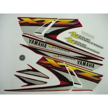 Kit Adesivo Jogo Faixas Yamaha Xtz 125 2004 Vermelha Foto mini 1