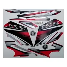 Kit Adesivo Jogo Faixas Yamaha Xtz 125 2011 Vermelha Foto mini 1