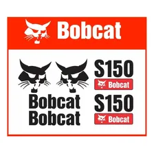 Kit Adesivo Mini Carregadeira Bobcat S150 + Etiquetas Mk Cor PADRÃO Foto mini 3