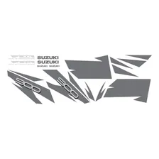 Kit Adesivo Moto CompatÃvel Suzuki Rf 900 R Vinho Cor Prateado Foto mini 3