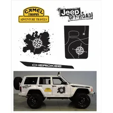 Kit Adesivo Off Road Jeep Cherokee Adventure 1008 Cor ADESIVO CHEROKEE ADVENTURE Foto mini 1