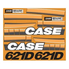 Kit Adesivo Pá Carregadeira Case 621d Completo +etiquetas Mk Foto mini  2