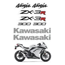 Kit Adesivo Para Kawasaki Ninja 300 Zx-3r 15961 Foto mini 1