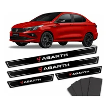 Kit Adesivo Soleira Proteção Porta Fiat Cronos Abarth Foto mini 1