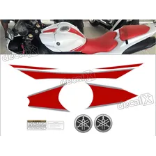 Kit Adesivo Tanque Decorativo Moto Yamaha Yzf R1 2010 R1pt01 Foto mini 1