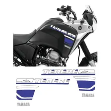 Kit Adesivo Tanque Yamaha Tenere 250 2018 Preto 047 Cor TENERE 250 2018 PRETA Foto mini 4