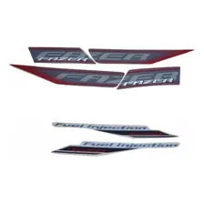 Kit Adesivo Yamaha Fazer 250 Especial 2011 Vermelha Resinado Foto mini 1