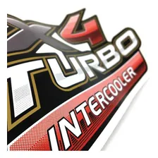 Kit Adesivos 4x4 Turbo Intercooler Hilux 09/12 + Automatic Foto mini  3