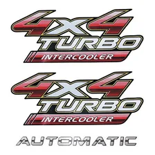 Kit Adesivos 4x4 Turbo Intercooler Hilux 09/12 + Automatic Foto  mini 1