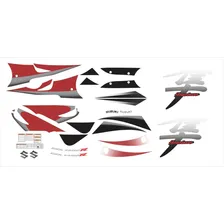 Kit Adesivos Carenagem Suzuki Hayabusa Gsx 1300r 2007 Vinho Foto mini 2