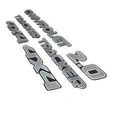 Kit Adesivos Chevrolet Tracker 06/09 2.0 4x4 Prata Resinado Foto mini 4