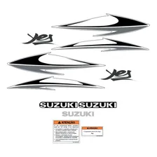 Kit Adesivos Compativeis Suzuki Yes 125 2008 Prata 10203 Foto  mini 1