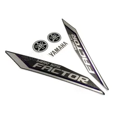 Kit Adesivos Compativeis Yamaha Ybr 125 Factor 2012 Roxa Foto mini 1