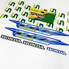 Kit Adesivos CompatÃvel Biz 125 Es 2006 Moto Azul - Genérico Foto mini 3