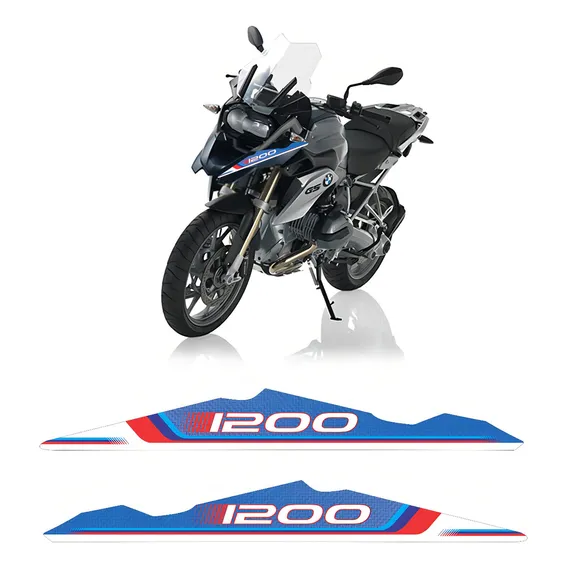 Kit Adesivos CompatÃvel Com Bmw R1200 Gs Adventure R1200gs47 Cor Adesivo Emblema Gráfico R 1200 Gs Foto 1