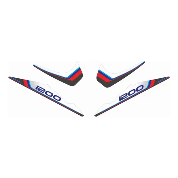 Kit Adesivos CompatÃvel Com Bmw R1200 Gs Adventure R1200gs53 Cor Adesivo Emblema Gráfico R 1200 Gs Foto 1