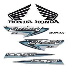 Kit Adesivos Completo Honda Cg Titan 150 Es 2007 Cor Prata Cor Prata 2007 es Foto mini 1