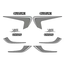 Kit Adesivos Completo Suzuki Yes En125 2006 Preta 10623 Foto mini 1