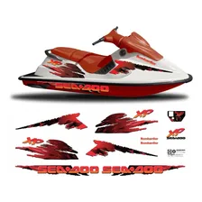 Kit Adesivos Emblema Seadoo Sea Doo Xp 1995 1996 Sd61 Foto  mini 1