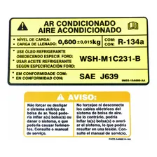 Kit Adesivos Etiqueta Motor Ford Focus 2009 A 2013 Foto  mini 1