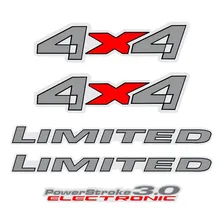 Kit Adesivos Faixa Ford Ranger 2007 Limited 4x4 3.0 Ca-03168 Foto mini 2