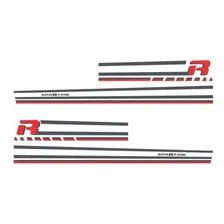 Kit Adesivos Faixa Lateral Fiat Palio Sporting 2017 Ca14881 Foto mini 2