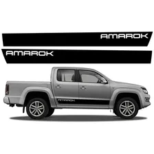 Kit Adesivos Faixa Lateral Volkswagen Amarok Ca13971 Foto mini 1