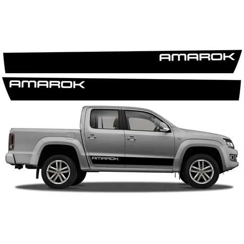 Kit Adesivos Faixa Lateral Volkswagen Amarok Ca13971 Foto 1