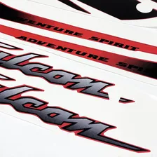 Kit Adesivos Faixa Moto Falcon Nx4 Adventure Spirit 2001 Foto mini 4
