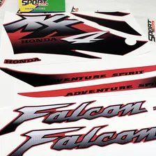 Kit Adesivos Faixa Moto Falcon Nx4 Adventure Spirit 2001 Foto mini 3