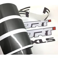 Kit Adesivos Faixa Ranger Cs Sport 2014/2016 Xls Grafite Foto mini 2