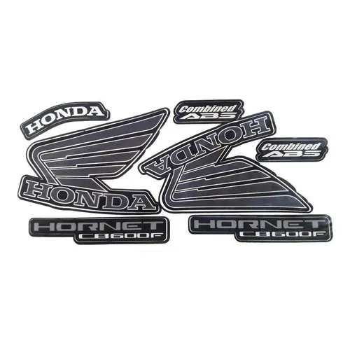 Kit Adesivos Faixas Cb 600 F Hornet 2012 Preta Jogo Adesivo Foto 1