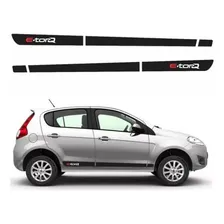Kit Adesivos Faixas Laterais CompatÃvel Palio E-torq F741 Foto mini 1