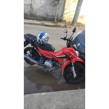 Kit Adesivos Faixas Pop 110i Completa Cores Personalizadas Cor Moto Vermelha Preto e Branco Foto mini 3