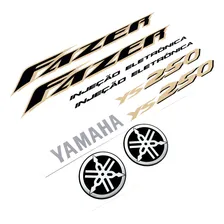 Kit Adesivos Fazer 250 Ys 2007 Moto Yamaha + Logo Emblemas Foto mini 3
