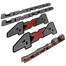 Kit Adesivos Ford Ranger 2005 2006 3.0 Prata Ca-03162 Foto mini 4