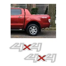 Kit Adesivos Ford Ranger Faixa Traseira E 4x4 2017/2018 Foto mini 2