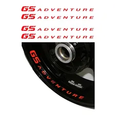 Kit Adesivos Friso Roda Bmw Gs Adventure Ca-14209 Foto  mini 1