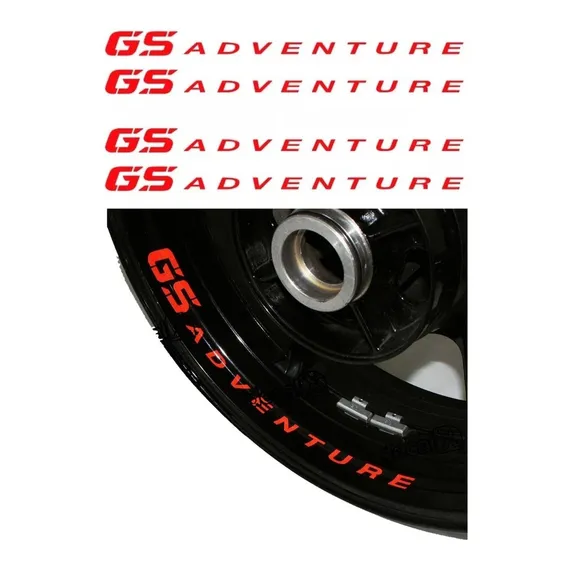 Kit Adesivos Friso Roda Bmw Gs Adventure Ca-14209 Foto 1