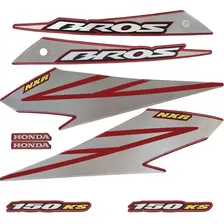 Kit Adesivos Honda Nxr 150 Bros Ks 2008 Vermelha Foto mini 1