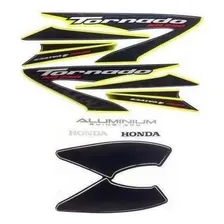 Kit Adesivos Honda Xr 250 Tornado 2008 Amarelo - Lb10117 Foto  mini 1