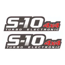 Kit Adesivos Lateral Chevrolet S10 Rodeio 4x4 2011 Ca-10083 Foto mini 2