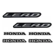 Kit Adesivos Lead110 2013 Preto Foto mini 1