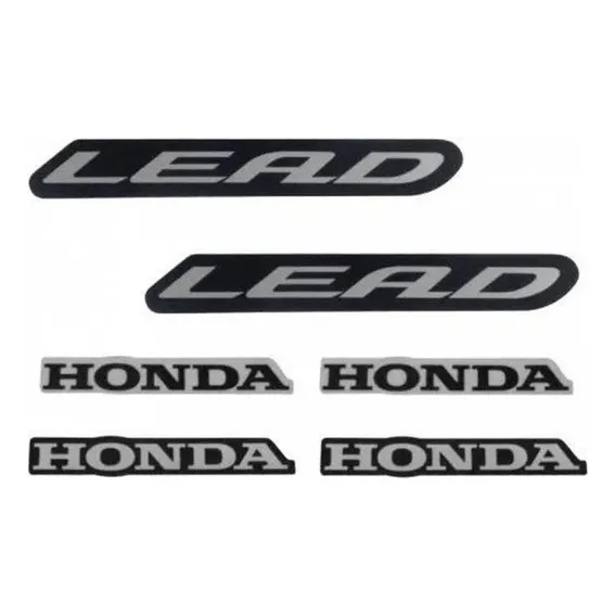 Kit Adesivos Lead110 2013 Preto Foto 1