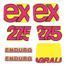 Kit Adesivos Moto Agrale Ex 1994 Amarela 00425 Foto  mini 1