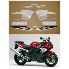 Kit Adesivos Moto CompatÃvel Yamaha R6 2003 Vermelha Foto mini 1