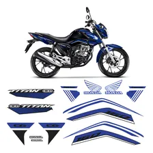 Kit Adesivos Moto Honda Cg Titan 160 2024 Modelo Original Foto mini 1